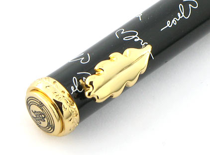 Stylo plume noir blanc Je t'aime � Ines de la Fressange � - photo 6