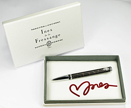 Roller marron Je t'aime � Ines de la Fressange � - photo 3