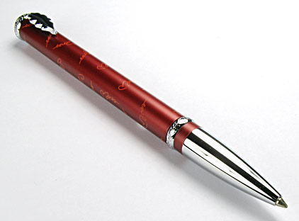 Roller rouge Je t'aime � Ines de la Fressange � - photo.