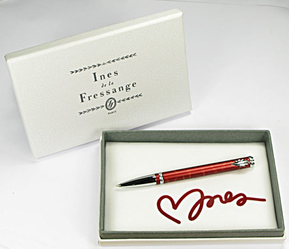 Roller rouge Je t'aime � Ines de la Fressange � - photo 3