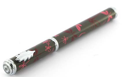 Stylo plume Libellule gris rose de � In�s de la Fressange � - photo 2