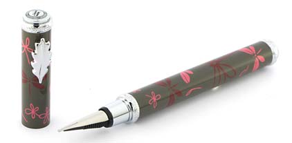Stylo plume Libellule gris rose de � In�s de la Fressange � - photo 3