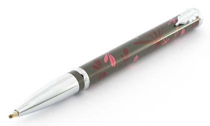 Roller Libellule gris rose de � In�s de la Fressange � - photo.