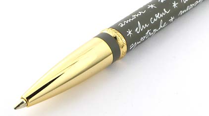 Roller Message gris blanc de � In�s de la Fressange � - photo 2