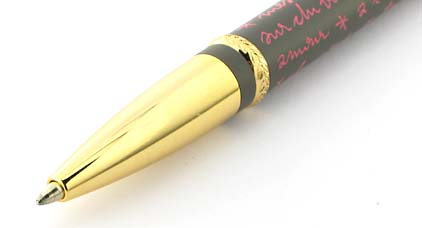Roller Message marron rose de � In�s de la Fressange � - photo 2