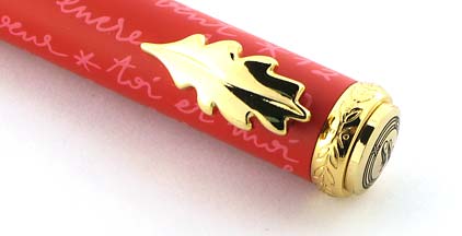 Roller Message rouge rose de � In�s de la Fressange � - photo 3