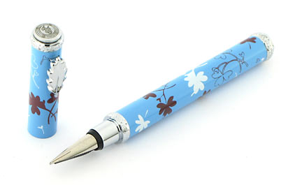 Stylo plume bleu Porte-Bonheur � Ines de la Fressange � - photo 3