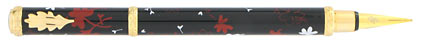 Stylo plume noir Porte-Bonheur � Ines de la Fressange �, cliquez pour plus de d�tails sur ce stylo...
