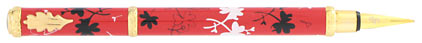 Stylo plume rouge Porte-Bonheur � Ines de la Fressange �, cliquez pour plus de d�tails sur ce stylo...