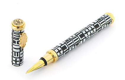 Stylo plume noir blanc S�maphore � Ines de la Fressange � - photo 3