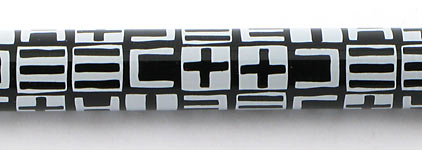Stylo plume noir blanc S�maphore � Ines de la Fressange � - photo 5