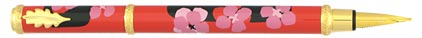 Stylo plume Summer Flower Red de � In�s de la Fressange �, cliquez pour plus de d�tails sur ce stylo...