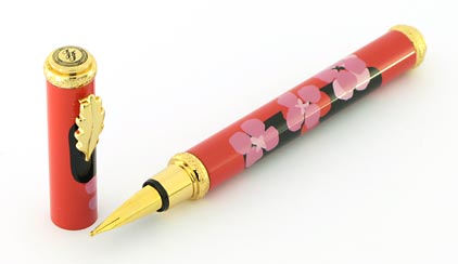 Stylo plume Summer Flower Red de � In�s de la Fressange � - photo 3