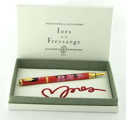 Stylo plume Summer Flower Red de � In�s de la Fressange � - photo 6