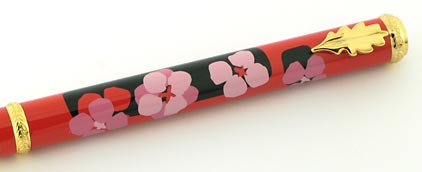 Stylo bille ou roller Summer Flower Red de � In�s de la Fressange � - photo 3