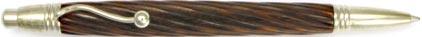 Stylo bille Indigo Metalcap COCOBOLO TWISTED IN75BT de Jean Pierre L�pine, cliquez pour plus de d�tails sur ce stylo...