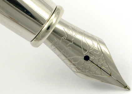 Stylo plume Indigo Metalcap IN72F de Jean Pierre L�pine  - photo.