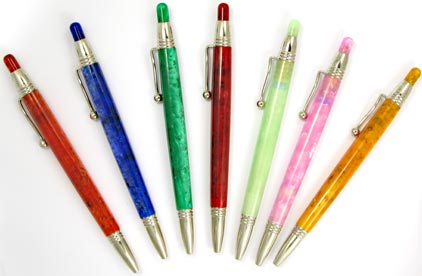 Stylo bille Indigo Murano IN42B de Jean Pierre L�pine - photo.