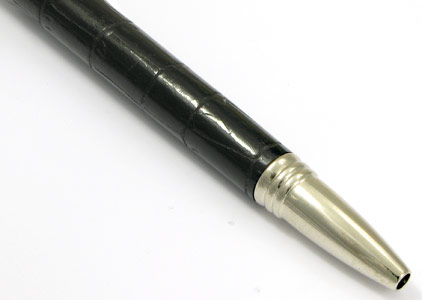 Stylo bille Indigo Cuir noir de Jean Pierre L�pine - photo 2