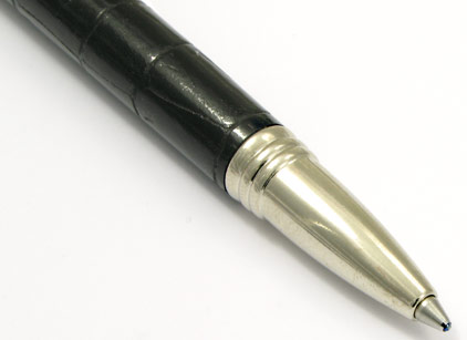 Stylo bille Indigo Cuir noir de Jean Pierre L�pine - photo 3