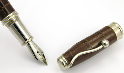 Stylo plume Indigo Cuir INC43F de Jean Pierre L�pine - photo 5