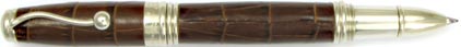 Roller Indigo Cuir INC43R de Jean Pierre L�pine, cliquez pour plus de d�tails sur ce stylo...