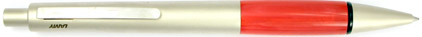Stylo bille Accent Palladium Rouge de Lamy