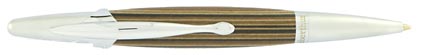 Stylo bille Baobab Caf� d'Oberthur, cliquez pour plus de d�tails sur ce stylo...