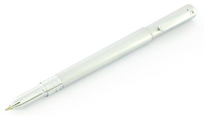 Stylo bille Eclipse acier d'Oberthur - photo.