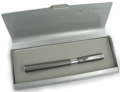 Stylo bille Eclipse bronze d'Oberthur - photo.