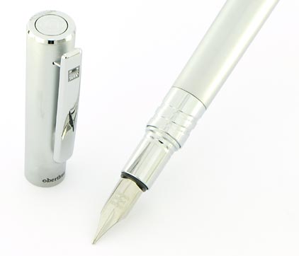 Stylo plume Eclipse acier d'Oberthur - photo 2