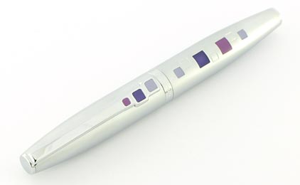 Stylo bille Ma�a parme et mauve de Oberthur - photo 2