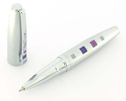 Stylo bille Ma�a parme et mauve de Oberthur - photo 3
