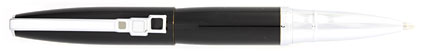 Stylo bille Ma�a noir laqu� d'Oberthur