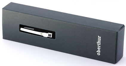 Stylo bille Ma�a noir laqu� d'Oberthur - photo 6