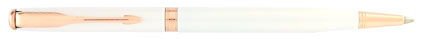 Stylo bille Sonnet Pearl Slim attributs dor�s de Parker