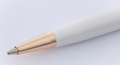 Stylo bille Sonnet Pearl Slim attributs dor�s de Parker - photo 2