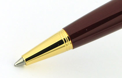 Stylo bille Sonnet laqu� rouge intense attributs plaqu�s or de Parker  - photo 2
