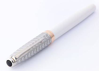 Stylo plume Sonnet Metal and Pearl attributs palladi�s de Parker - photo 4