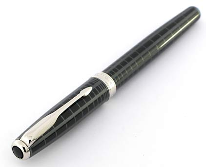 Stylo plume Sonnet laqu� gris intense attributs chrom�s de Parker - photo 2