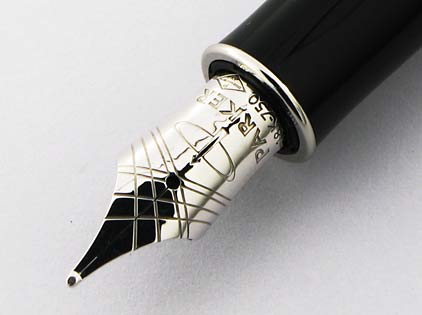 Stylo plume Sonnet laqu� gris intense attributs chrom�s de Parker - photo 5