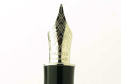 Stylo plume Sonnet laqu� noir intense attributs chrom�s de Parker - photo 3