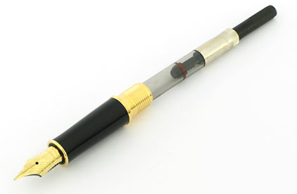 Stylo plume Sonnet laqu� rouge intense attributs plaqu�s or de Parker - photo 5