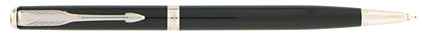 Portemine Sonnet Slim laqu� noir intense attributs chrom�s de Parker, cliquez pour plus de d�tails sur ce stylo...
