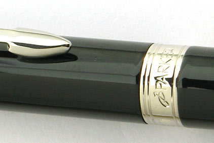 Portemine Sonnet Slim laqu� noir intense attributs chrom�s de Parker - photo 4