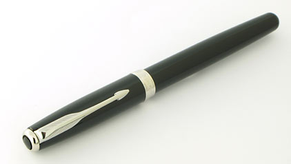 Roller Sonnet laqu� noir intense attributs chrom�s de Parker - photo 4