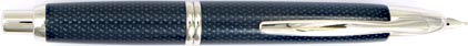 Stylo plume Graphite bleu de la gamme Capless Rhodium de Pilot, cliquez pour plus de d�tails sur ce stylo...