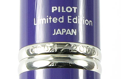Stylo plume Capless �dition limit�e violet de Pilot - photo 2