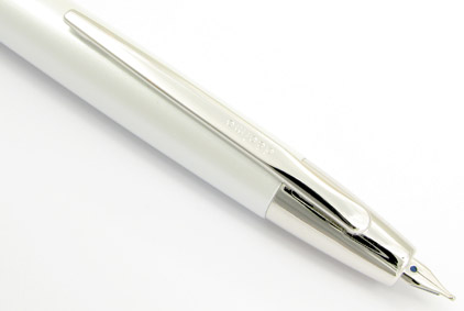 Stylo plume Blanc D�cimo Blanc Rhodium de Pilot - photo 3