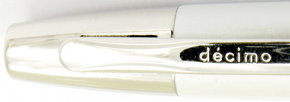 Stylo plume Blanc D�cimo Blanc Rhodium de Pilot - photo 5